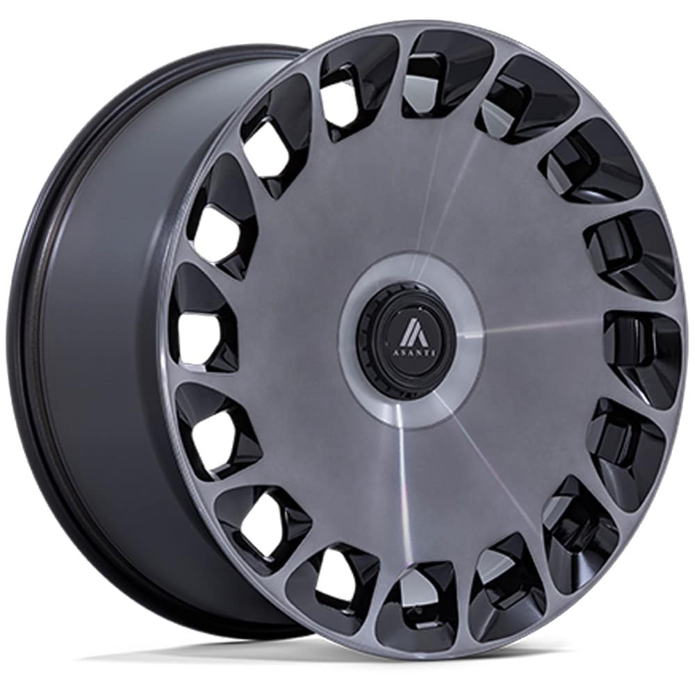 Felga aluminiowa AB045 ARISTOCRAT Gloss Black Machined Fc W/ Ddt ASANTI