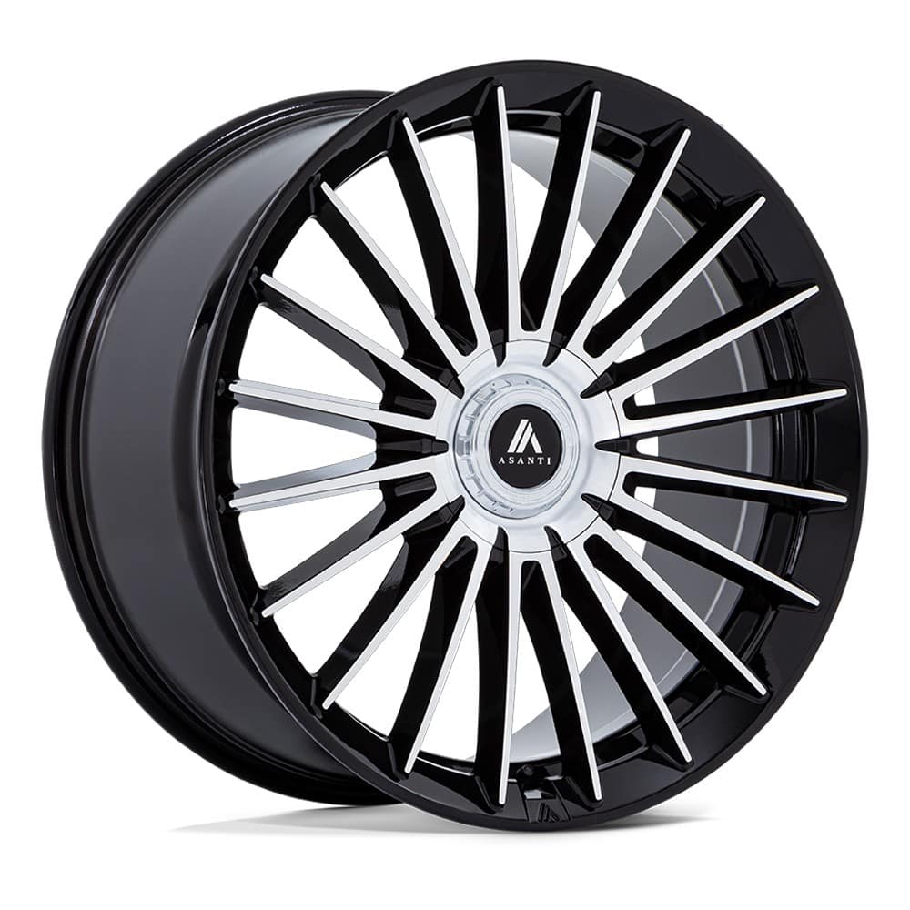 Felga aluminiowa AB048 VICEROY Gloss Black W/ Machined Face ASANTI