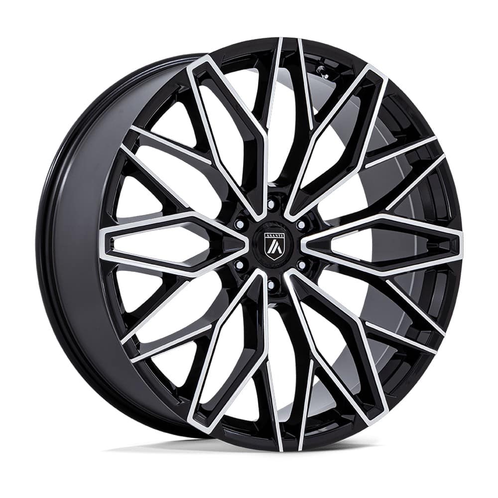 Felga aluminiowa AB050 MOGUL 6 Gloss Black W/ Machined Face ASANTI