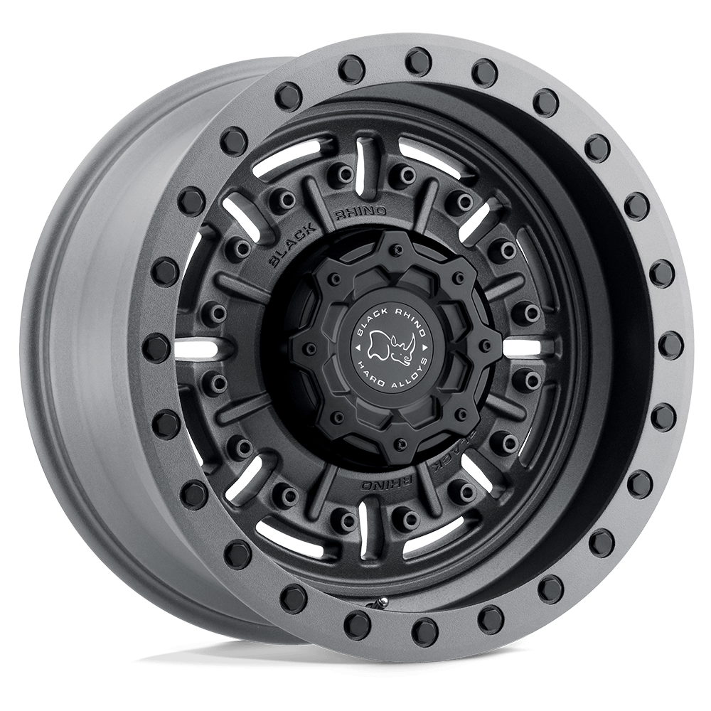 Felga aluminiowa ABRAMS Textured Matte Gunmetal BLACK RHINO