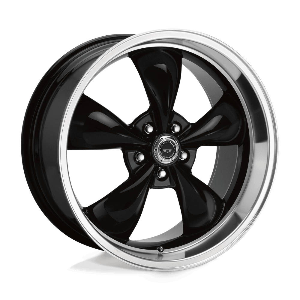 Felga aluminiowa AR105 TORQ THRUST M Gloss Black W/ Machined Lip AMERICAN RACING