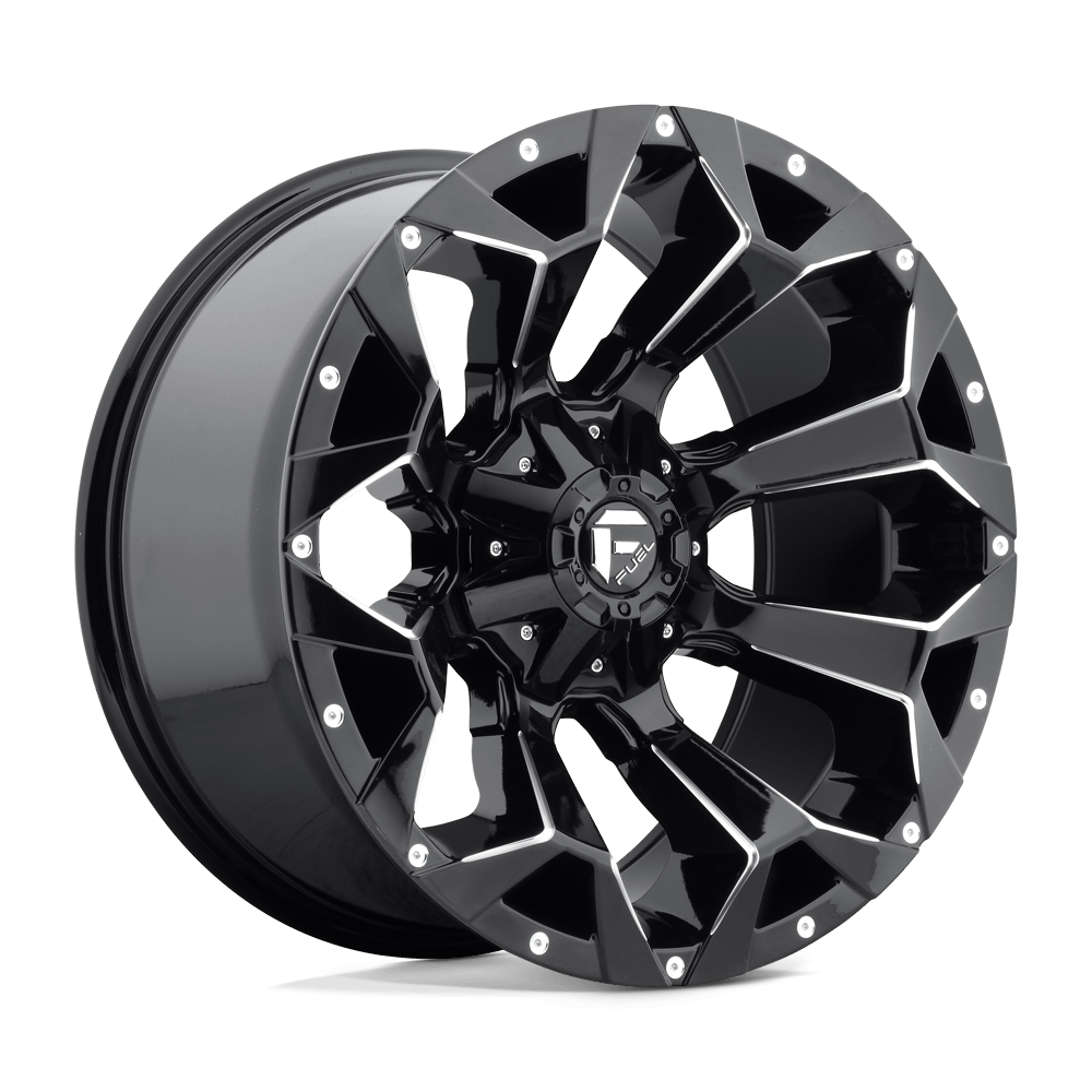 Felga aluminiowa ASSAULT Gloss Black Milled Fuel