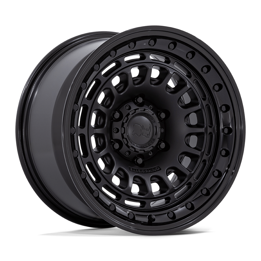 Felga aluminiowa BR014 SAHARA Matte Black W/ Gloss Black Lip BLACK RHINO