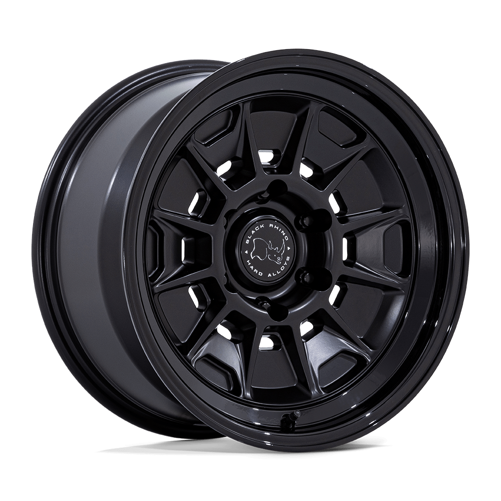 Felga aluminiowa BR021 MONDO Matte Black W/ Gloss Black Lip BLACK RHINO