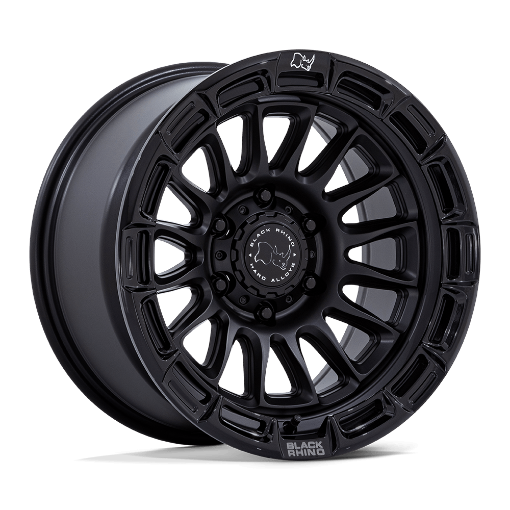 Felga aluminiowa BR025 RIVAL Matte Black W/ Gloss Black Lip BLACK RHINO