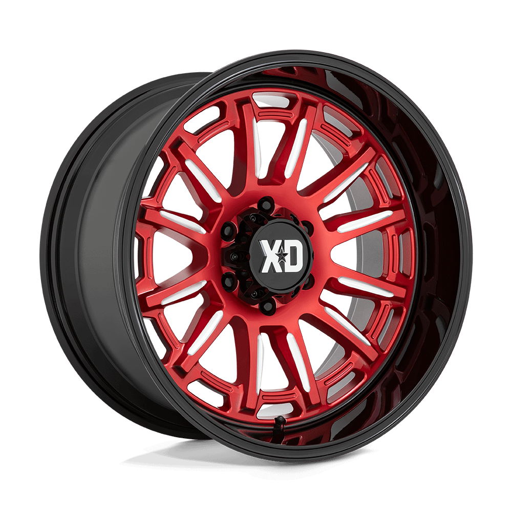 Felga aluminiowa Candy Red Milled W/ Black Lip XD SERIES