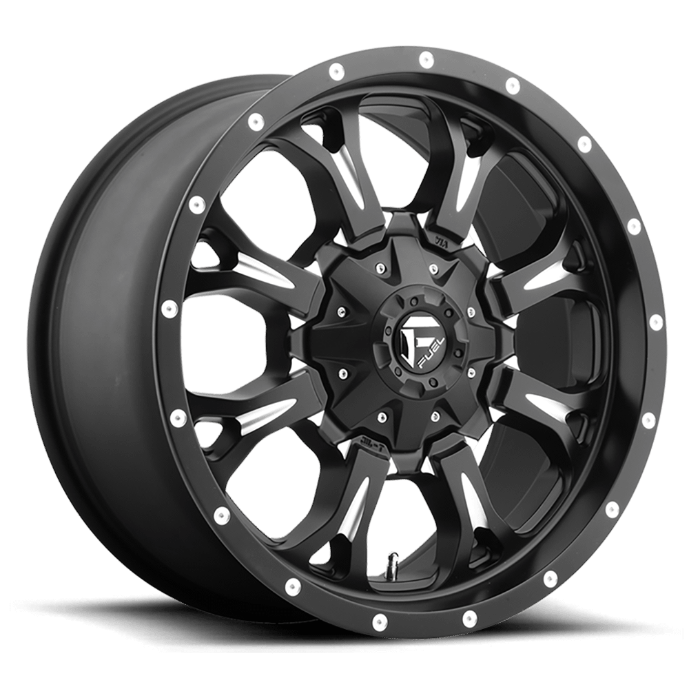 Felga aluminiowa D517 Krank Matte Black Milled Fuel