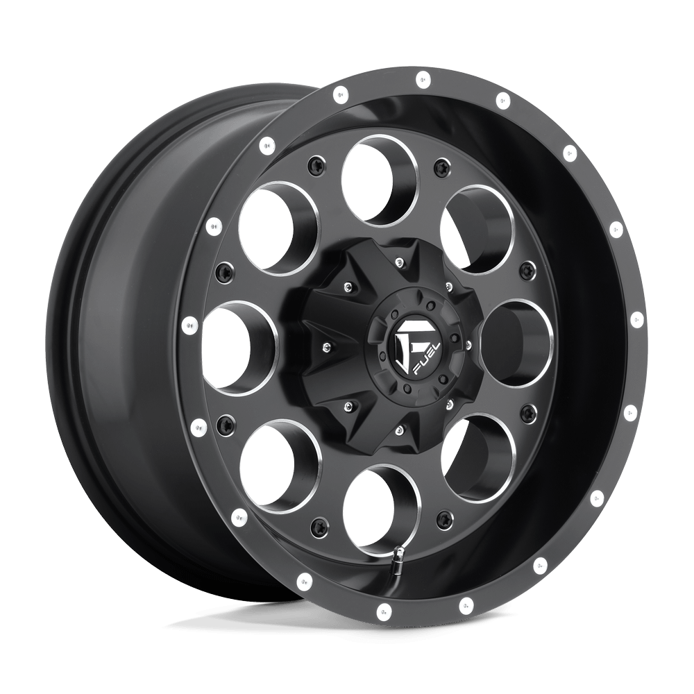 Felga aluminiowa D525 REVOLVER Matte Black Milled FUEL
