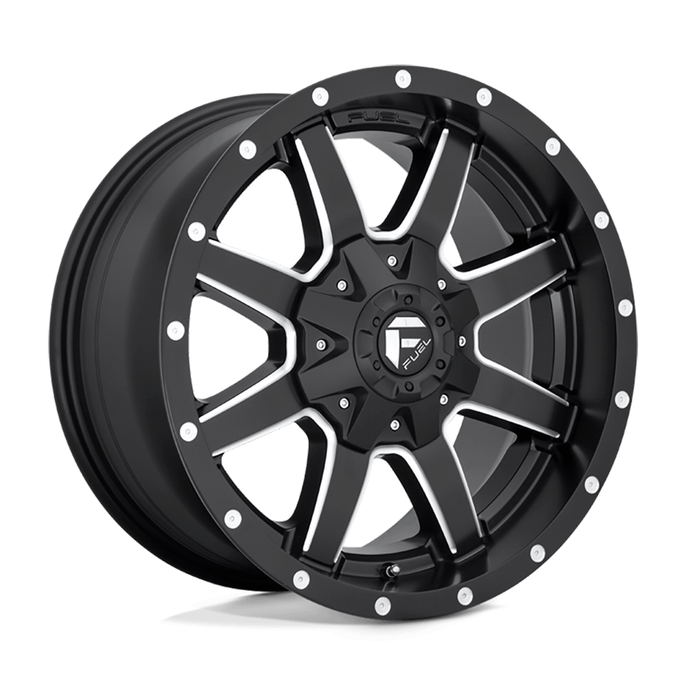 Felga aluminiowa D538 Maverick Matte Black Milled Fuel