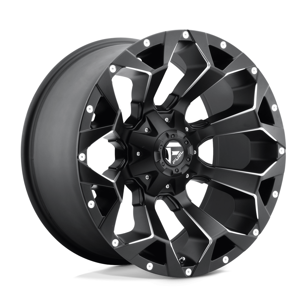 Felga aluminiowa D546 ASSAULT Matte Black Milled FUEL