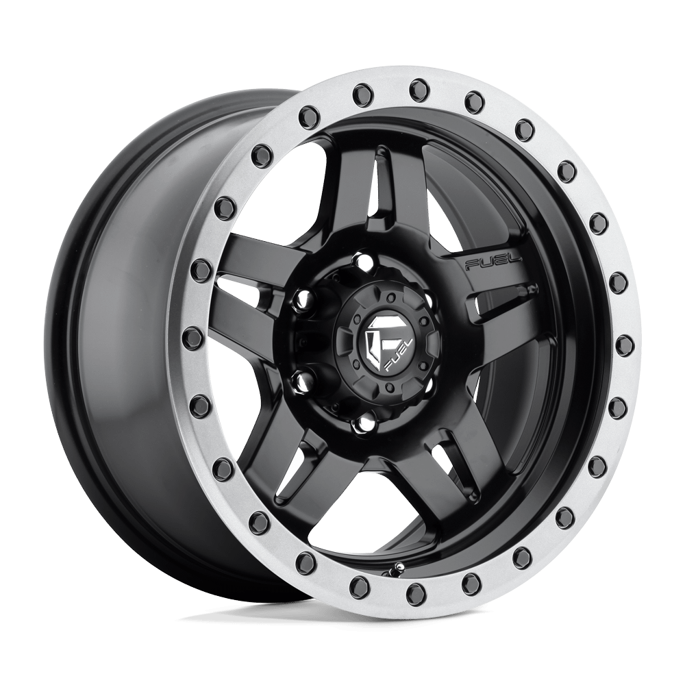 Felga aluminiowa D557 ANZA Matte Black Gun Metal Ring FUEL