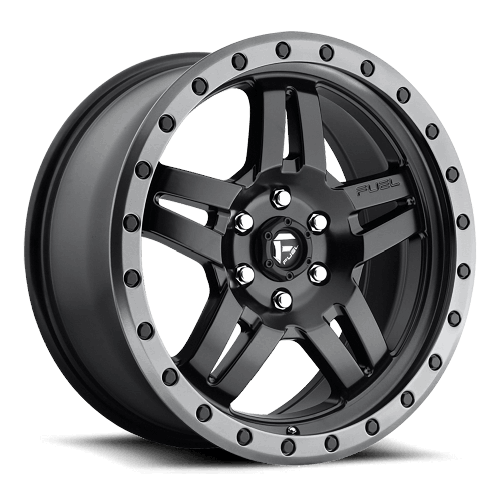 Felga aluminiowa D557 Anza Matte Black GUN Metal Ring Fuel