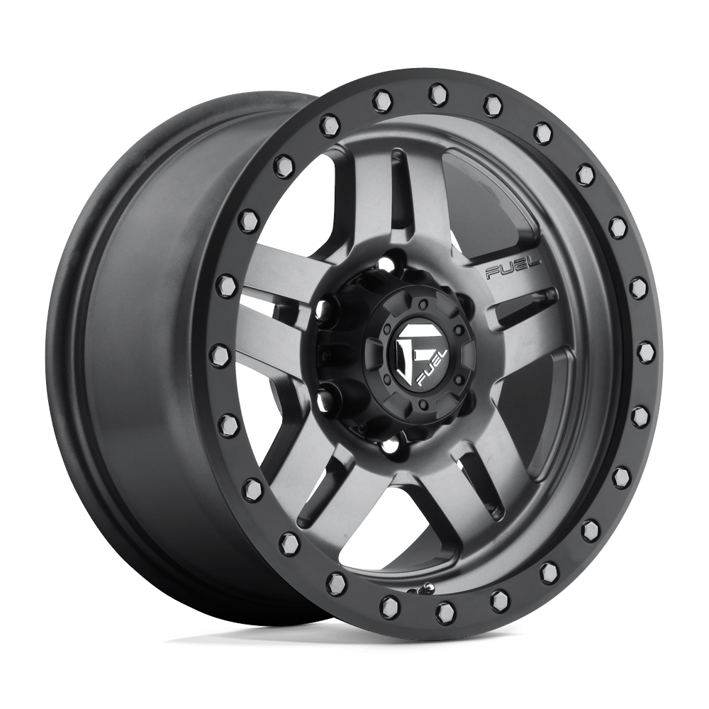 Felga aluminiowa D558 ANZA Matte Gun Metal Black Bead Ring FUEL