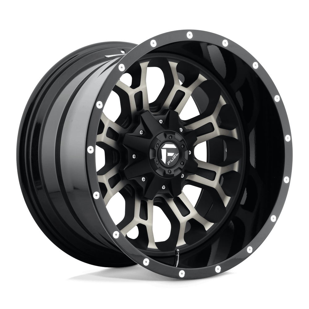 Felga aluminiowa D561 CRUSH Gloss Machined Double Dark Tint FUEL