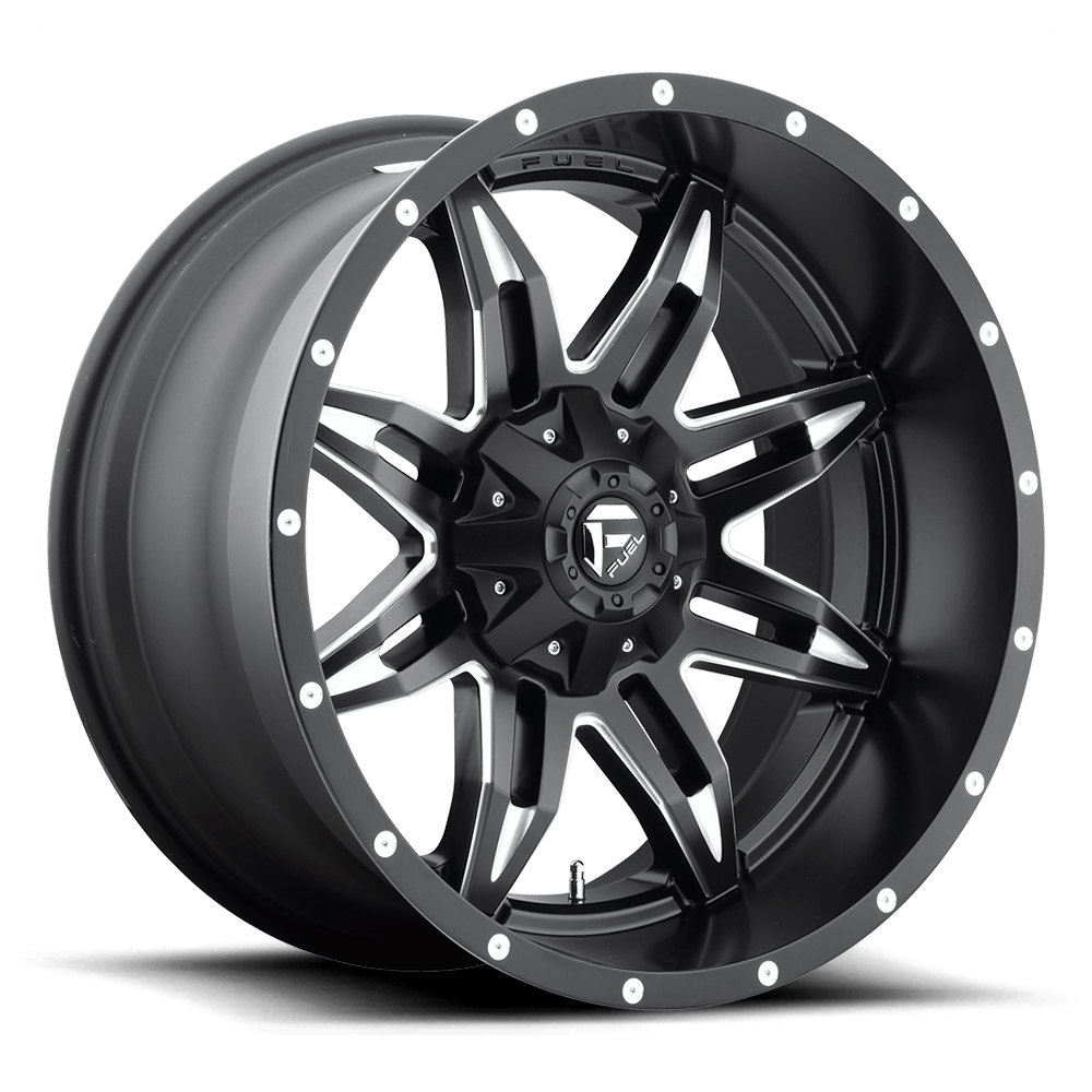 Felga aluminiowa D567 LETHAL Matte Black Milled FUEL