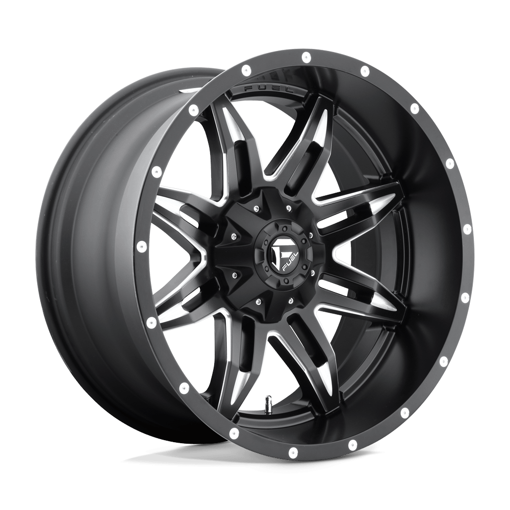 Felga aluminiowa D567 LETHAL Matte Black Milled FUEL