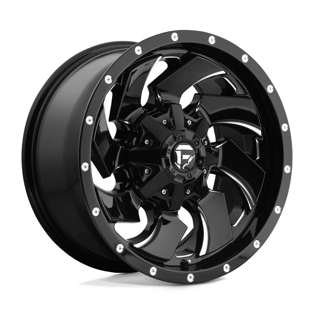 Felga aluminiowa D574 CLEAVER Gloss Black Milled FUEL