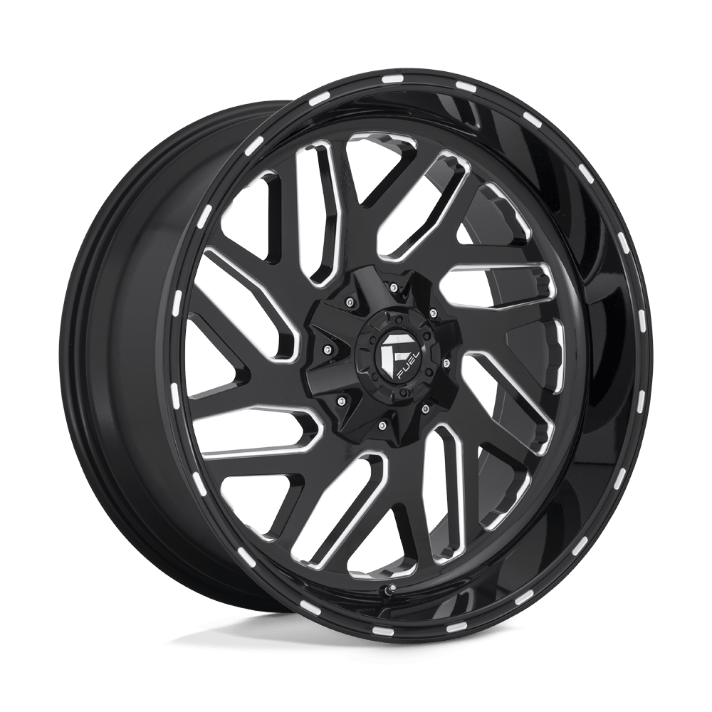 Felga aluminiowa D581 TRITON Gloss Black Milled FUEL
