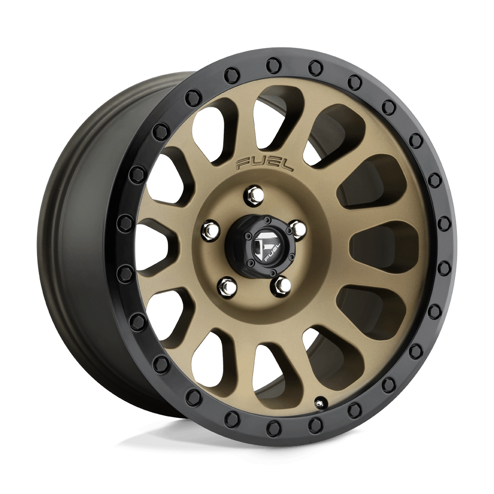 Felga aluminiowa D600 VECTOR Matte Bronze Black Bead Ring FUEL