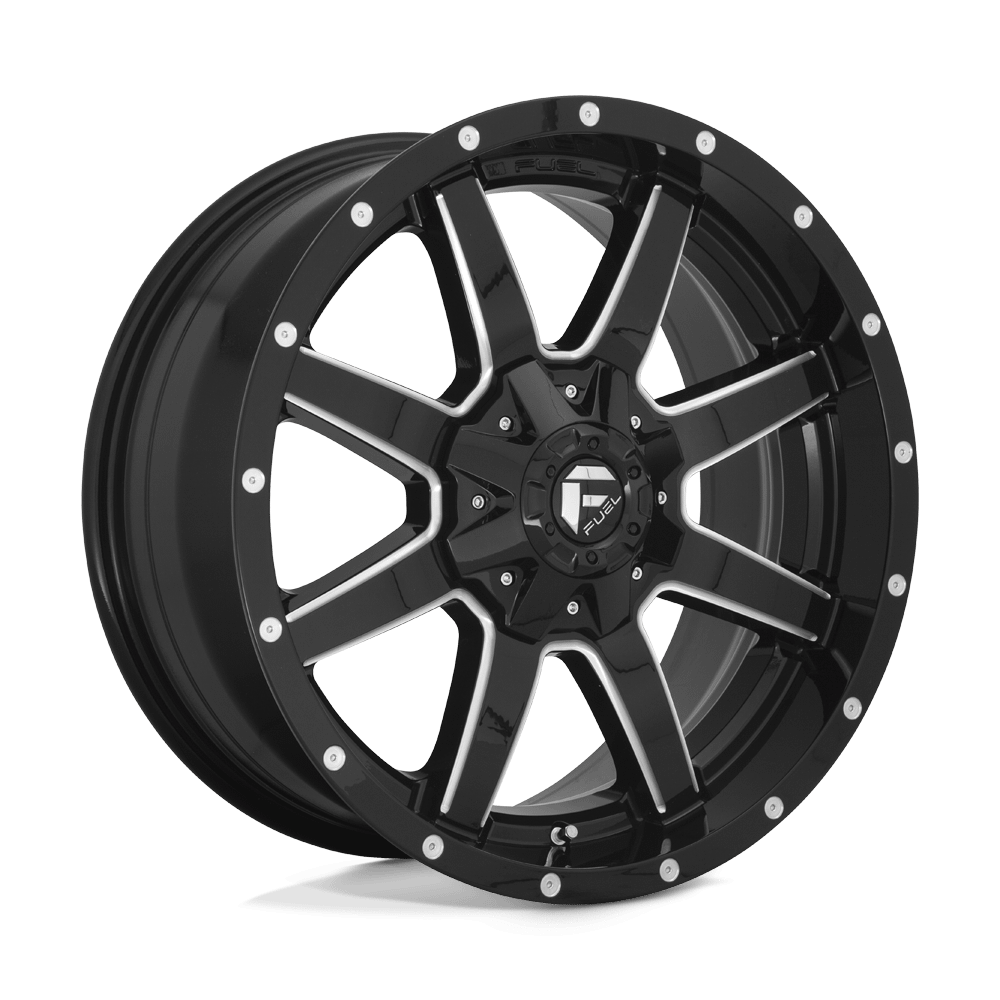 Felga aluminiowa D610 MAVERICK Gloss Black Milled FUEL