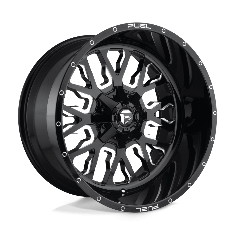 Felga aluminiowa D611 STROKE Gloss Black Milled FUEL