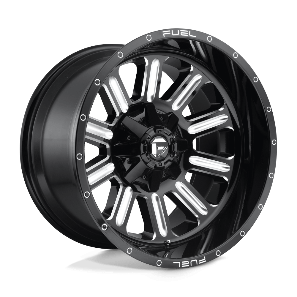 Felga aluminiowa D620 HARDLINE Gloss Black Milled FUEL