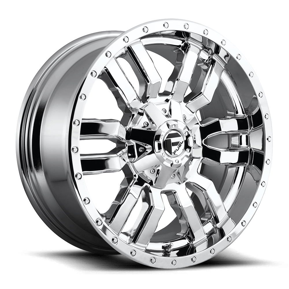 Felga aluminiowa D631 SLEDGE Chrome Plated FUEL