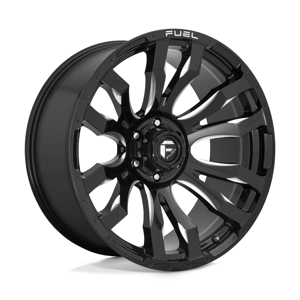 Felga aluminiowa D673 BLITZ Gloss Black Milled FUEL