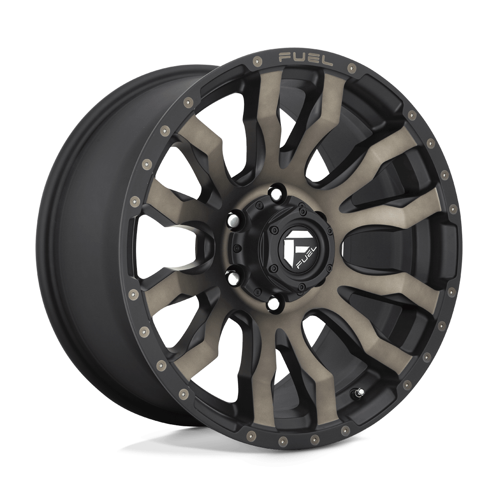 Felga aluminiowa D674 BLITZ Matte Black Double Dark Tint FUEL