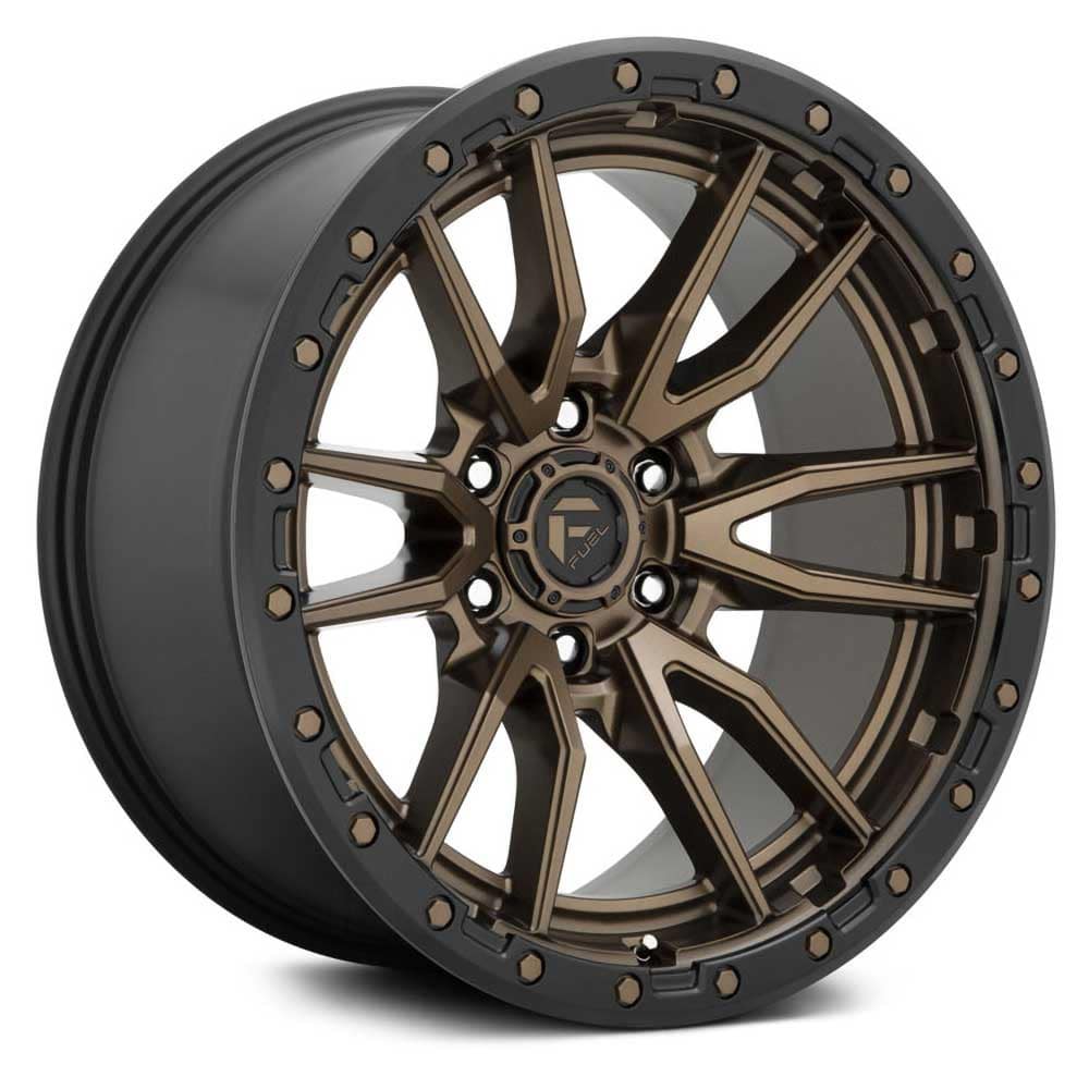 Felga aluminiowa D681 Rebel 6 Matte Bronze Black Bead Ring Fuel