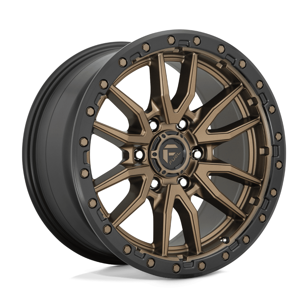 Felga aluminiowa D681 REBEL Matte Bronze Black Bead Ring FUEL