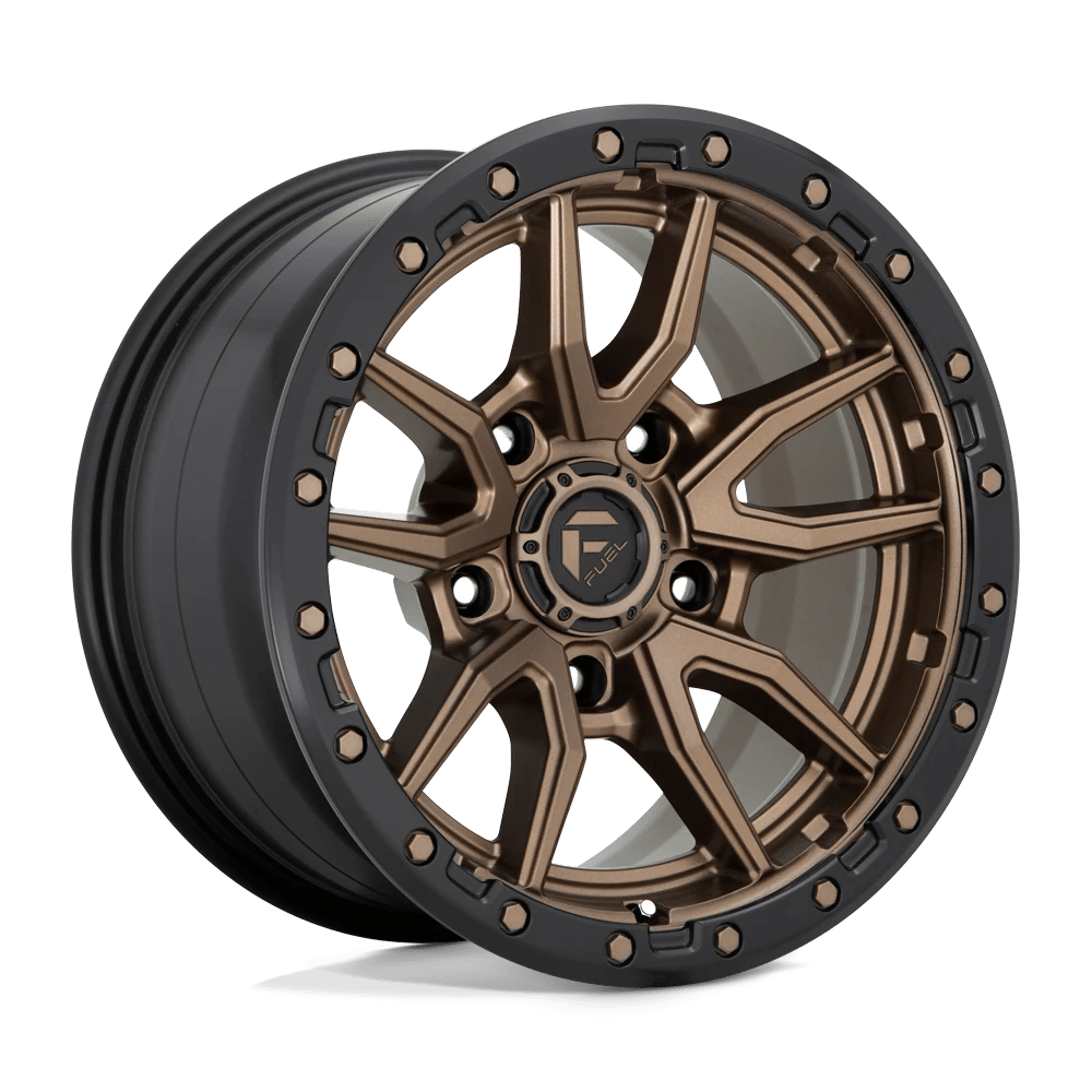 Felga aluminiowa D681 Rebel Matte Bronze Black Bead Ring Fuel