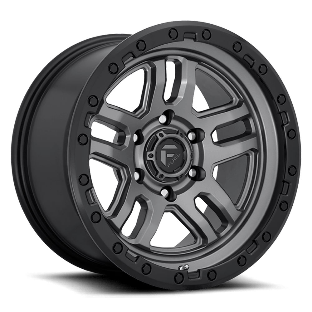 Felga aluminiowa D701 Ammo Matte GUN Metal Black Bead Ring Fuel