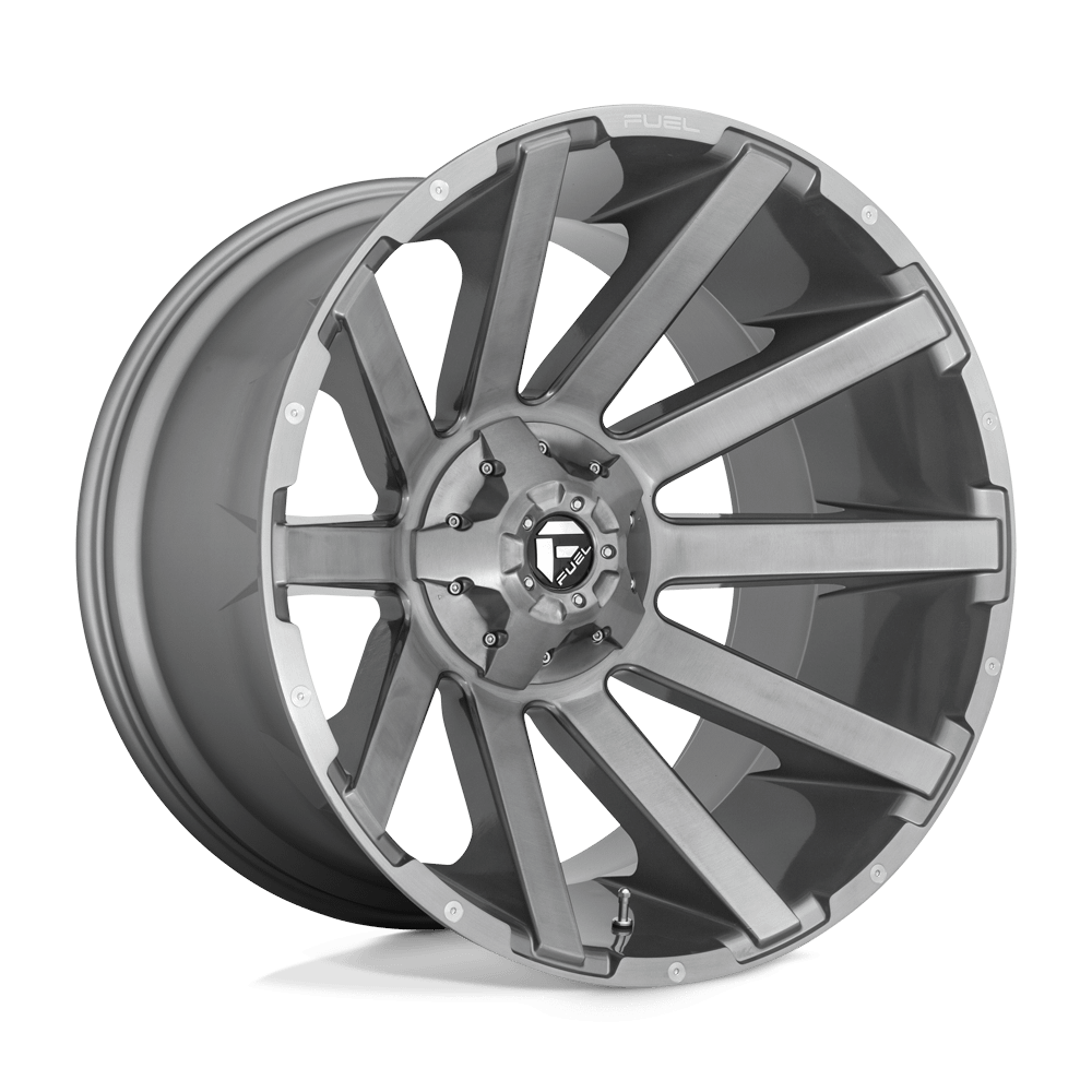 Felga aluminiowa D714 CONTRA PLATINUM Brushed Gun Metal Tinted Clear FUEL