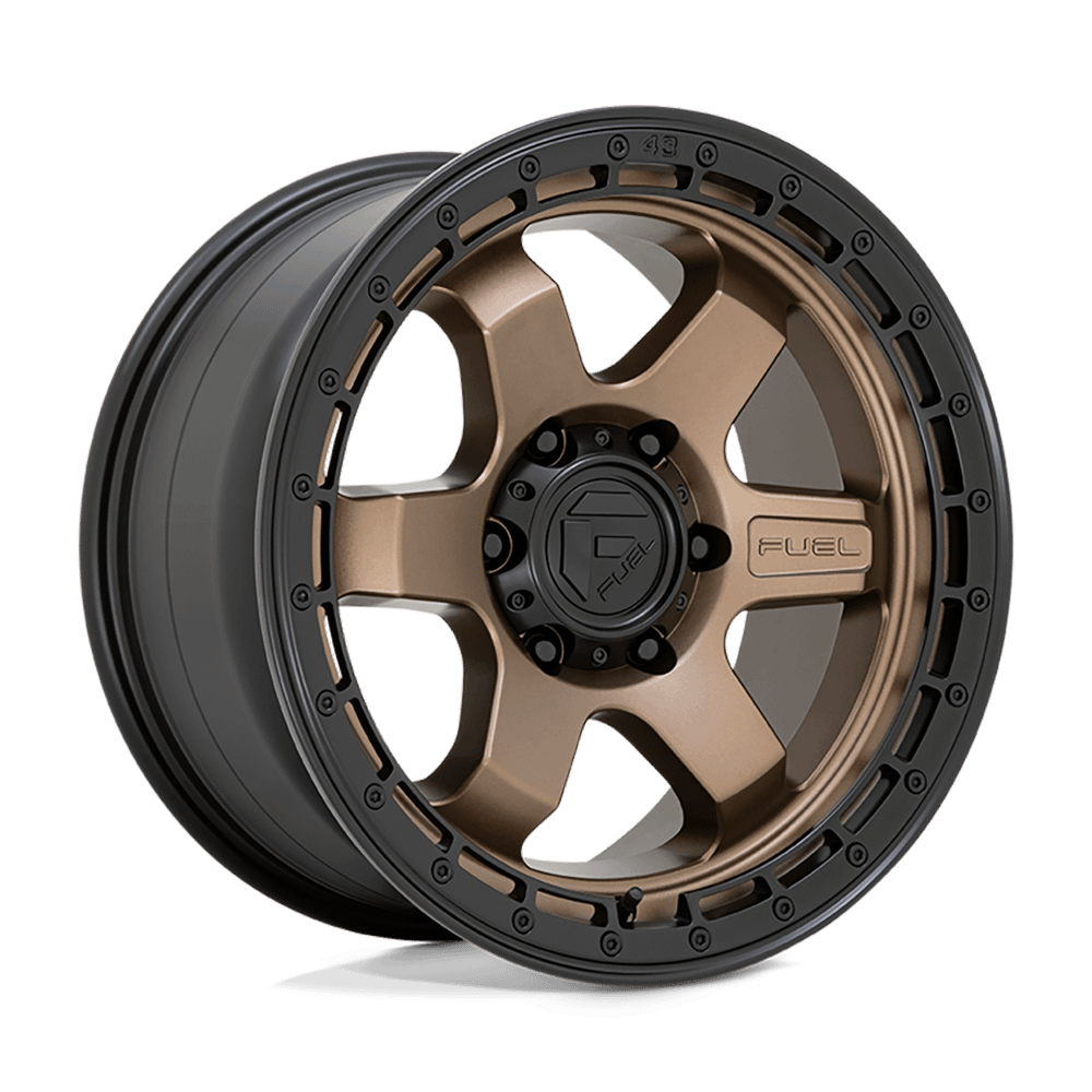 Felga aluminiowa D751 Block Matte Bronze W/ Black Ring Fuel