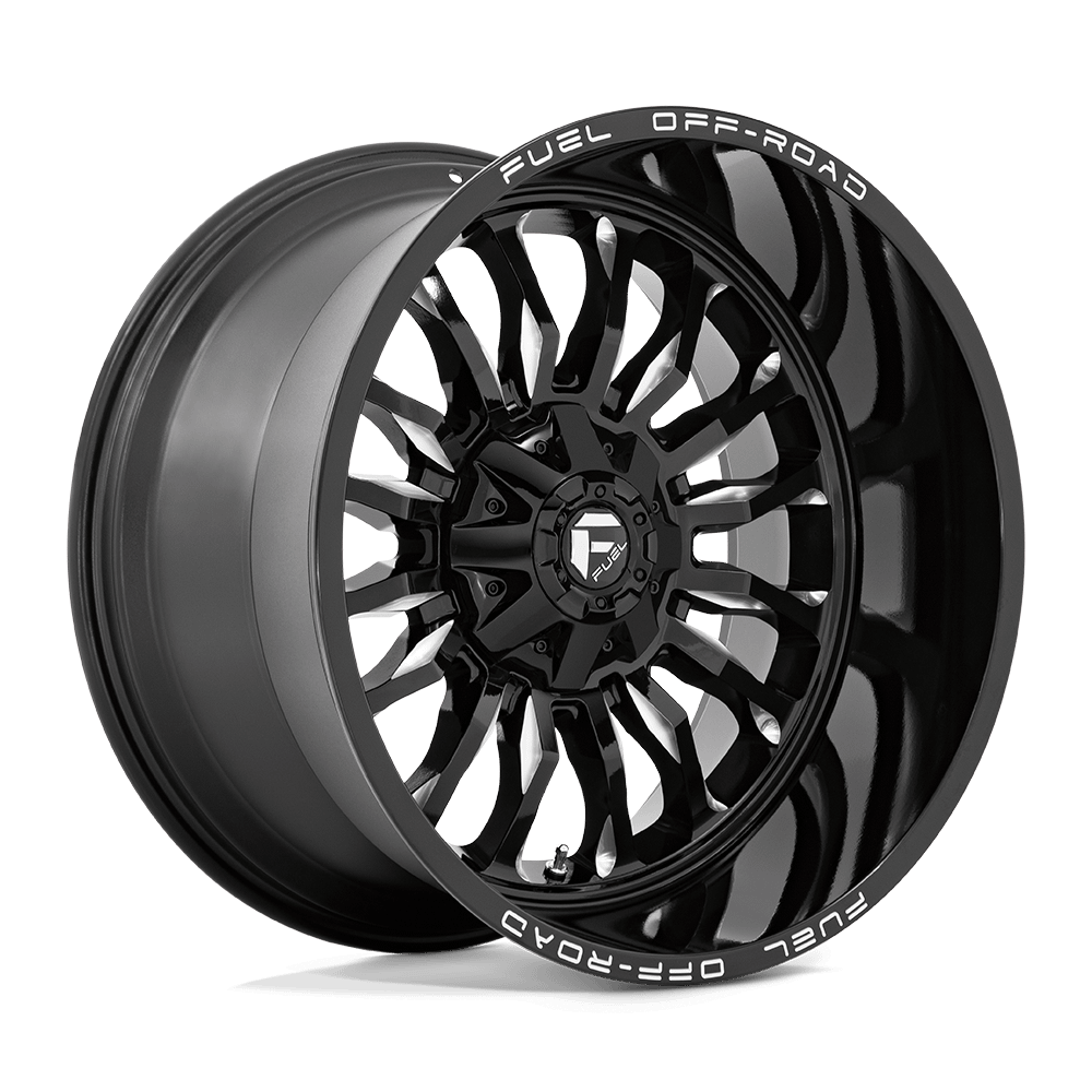 Felga aluminiowa D795 ARC Gloss Black Milled FUEL