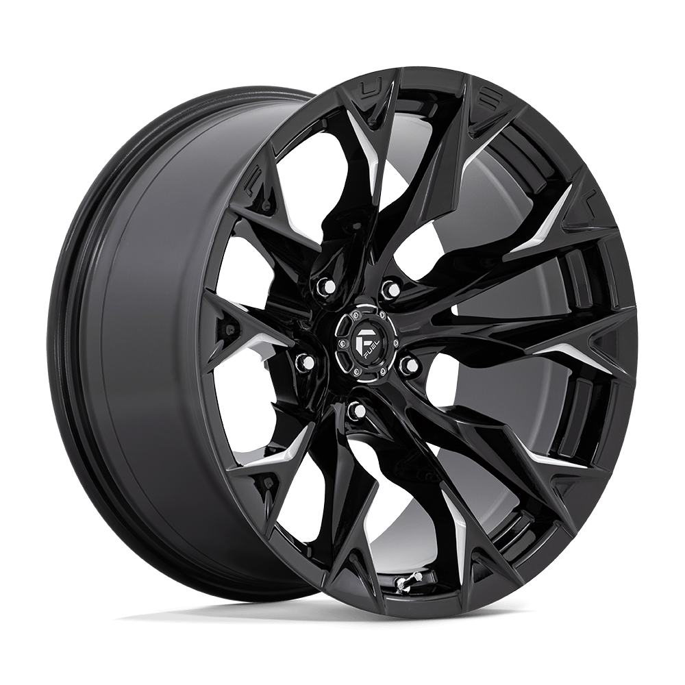 Felga aluminiowa D803 FLAME Gloss Black Milled FUEL