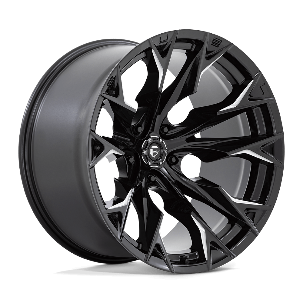 Felga aluminiowa D803 FLAME Gloss Black Milled FUEL