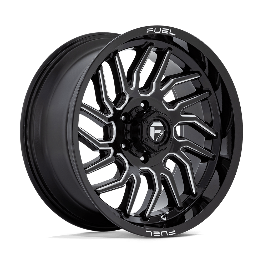 Felga aluminiowa D807 HURRICANE Gloss Black Milled FUEL