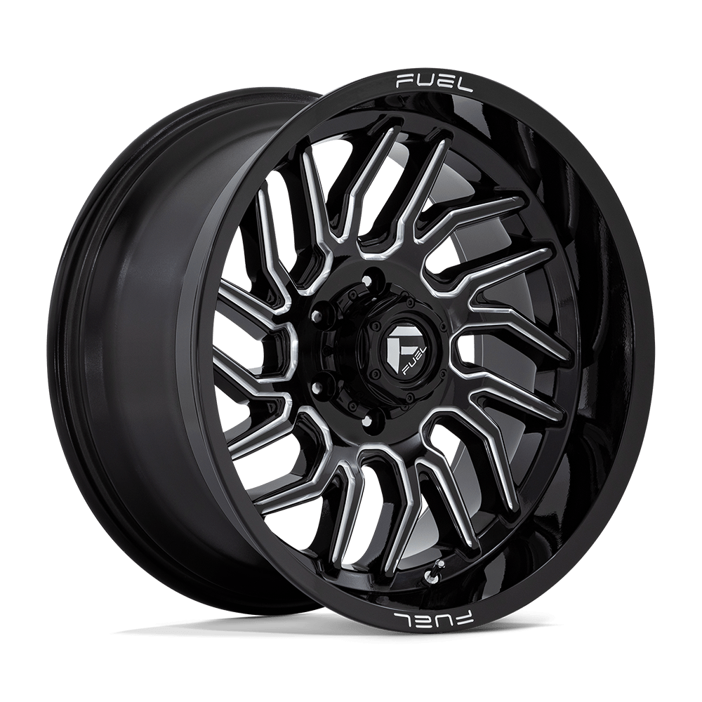 Felga aluminiowa D807 HURRICANE Gloss Black Milled FUEL