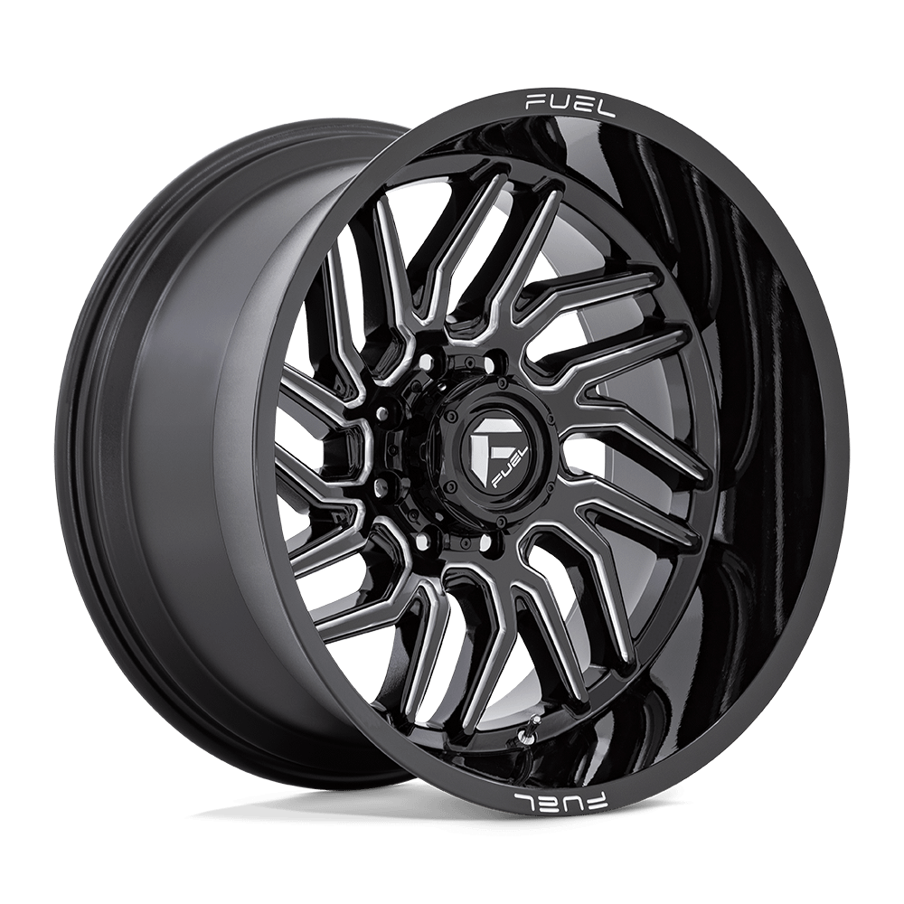 Felga aluminiowa D807 HURRICANE Gloss Black Milled FUEL