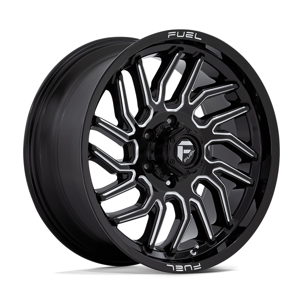 Felga aluminiowa D807 HURRICANE Gloss Black Milled FUEL