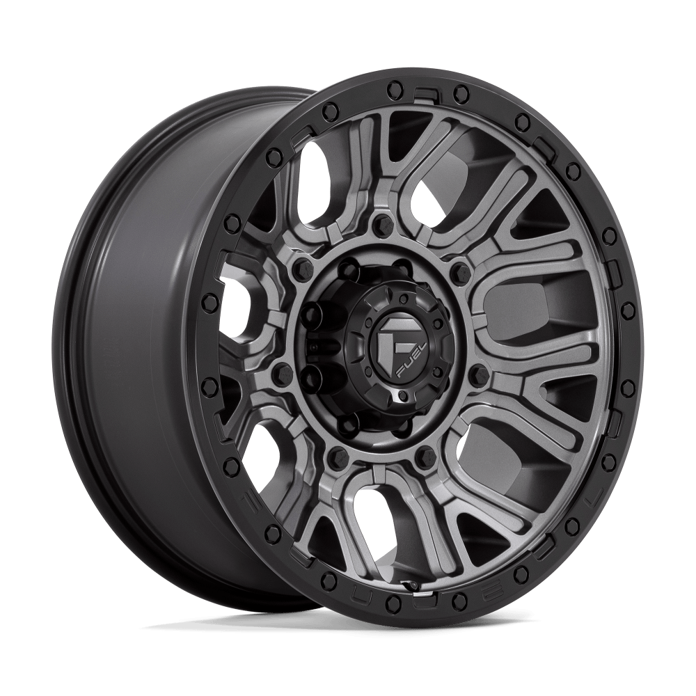 Felga aluminiowa D825 TRACTION Matte Gunmetal W/ Black Ring FUEL
