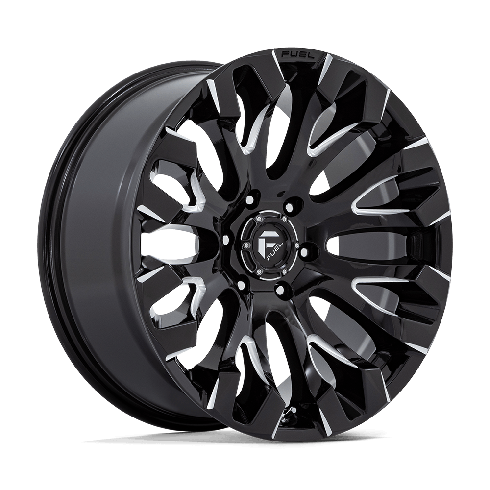 Felga aluminiowa D828 QUAKE Gloss Black Milled FUEL