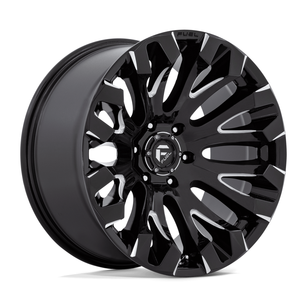Felga aluminiowa D828 QUAKE Gloss Black Milled FUEL