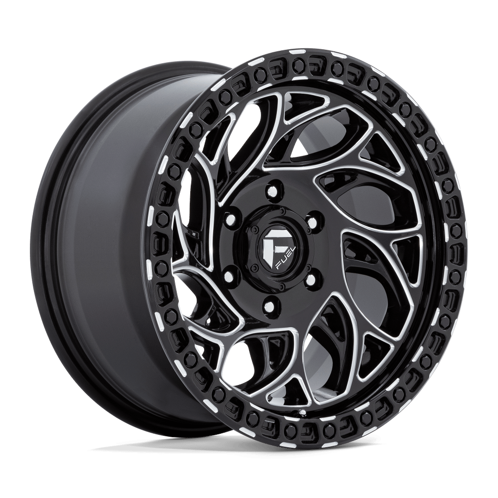 Felga aluminiowa D840 RUNNER OR Gloss Black Milled FUEL
