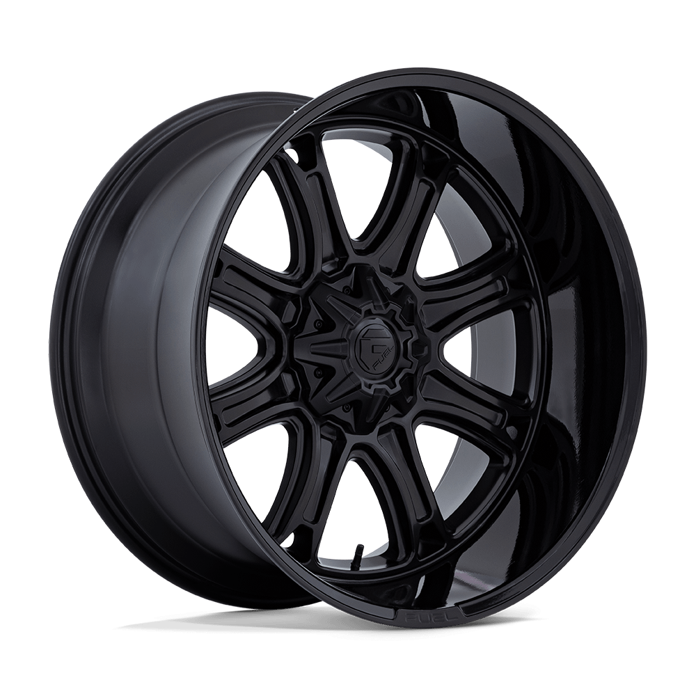 Felga aluminiowa DARKSTAR Matte Black W/ Gloss Black Lip FUEL