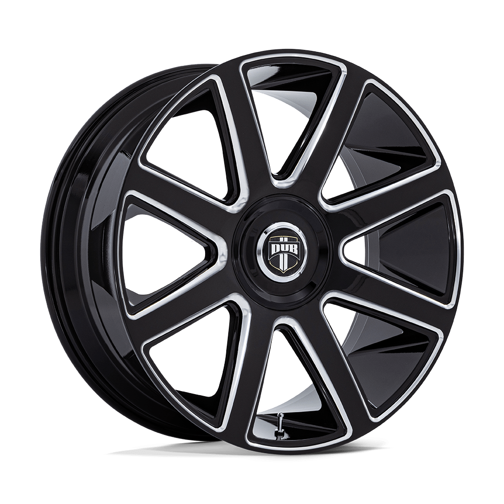 Felga aluminiowa DC273 PULL Gloss Black Milled DUB