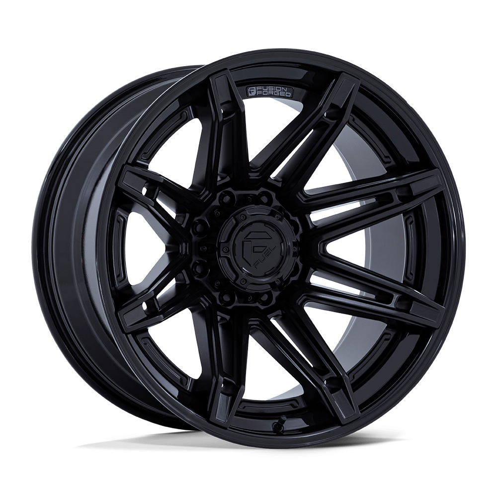 Felga aluminiowa FC401 BRAWL Matte Black W/ Gloss Black Lip FUEL