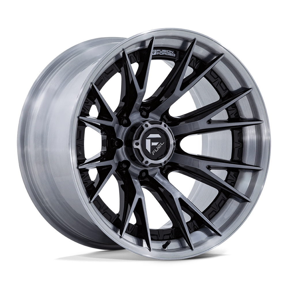 Felga aluminiowa FC402 CATALYST Gloss Black Brushed Dark Tint FUEL